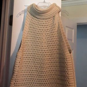 Sleeveless free People sweater